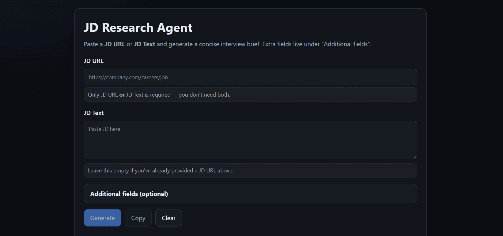 JD Research (AI Agent)